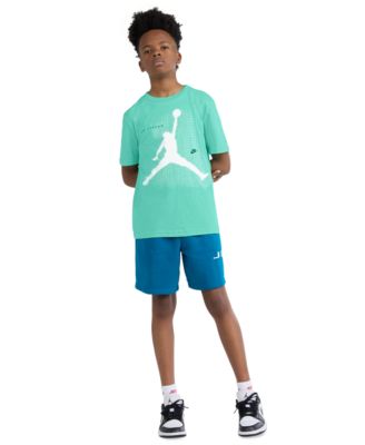 Boys' 8-20 Jumpman Grid Blur Crewneck T-Shirt