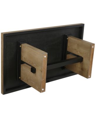 Macai 48" Wood Rectangle Coffee Table