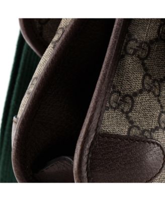 Small Neo Vintage Flap Messenger GG Coated Canvas