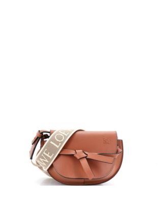 Small Gate Dual Shoulder Bag Leather