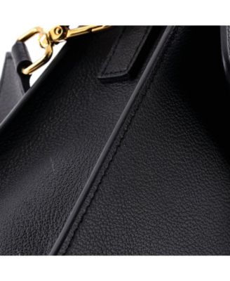 La Medusa Top Handle Tote Bag Leather