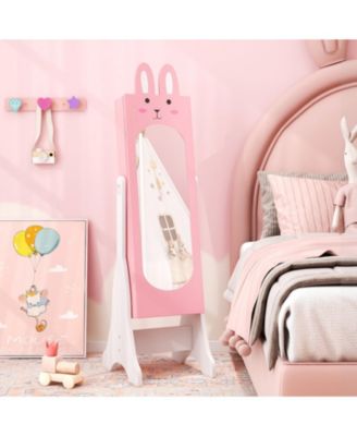 Princess Vanity Table and Chair Set with Jewelry Armoire and Mirror