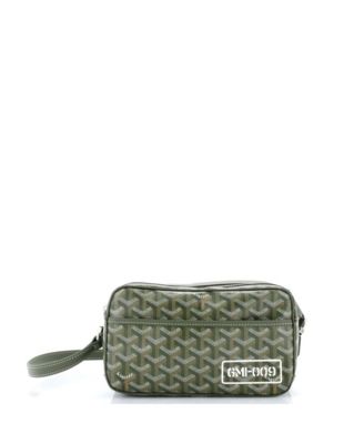Cap Vert Bag Printed Coated Canvas