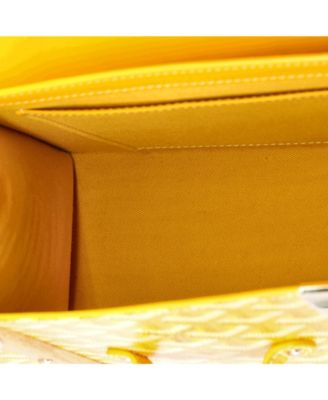 PM Saigon Top Handle Bag Coated Canvas with Leather