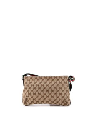 Small Web Strap Messenger Bag GG Canvas