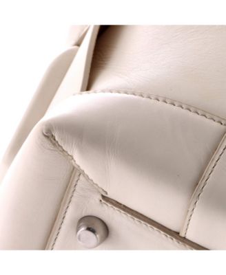 Medium Arco Bag Maxi Intrecciato Leather