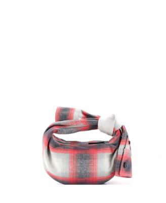 Mini BV Jodie Hobo Shirt Effect Printed Leather