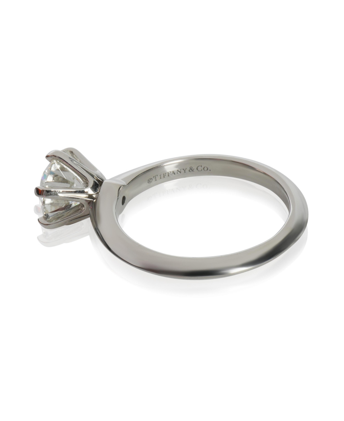 Pre-Owned Tiffany & Co ct Round Brilliant Diamond Engagement Ring