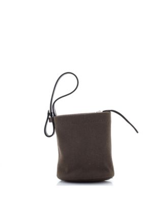 Pre-Owned HERMES On-The-Go Dog Pouch Toile