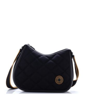 Horseback Shoulder Bag Woolycot Canvas and Leather