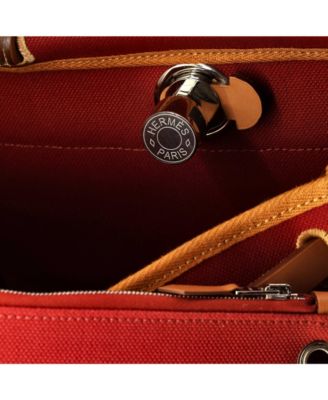 31 Herbag Zip Leather and Toile