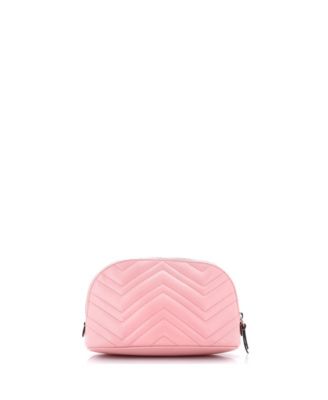 Large GG Marmont Cosmetic Case Matelasse Leather