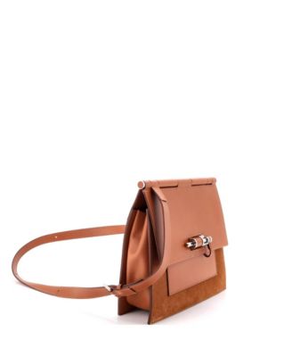 24 Sacabar Shoulder Bag Doblis Suede and Swift