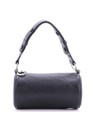 Mini Blondie Shoulder Bag Diagonal Quilted Leather