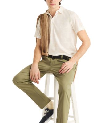 Men's Floral Print Golf Polo Shirt