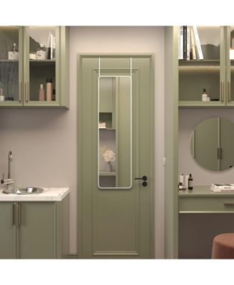 47 x 14IN Rectangular Door mirror.