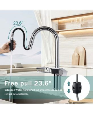 Wall Mount Folding Kitchen Pot Filler Faucet