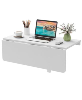 31.5 x 23.5 Inch Wall Mounted Folding Table for Small Spaces