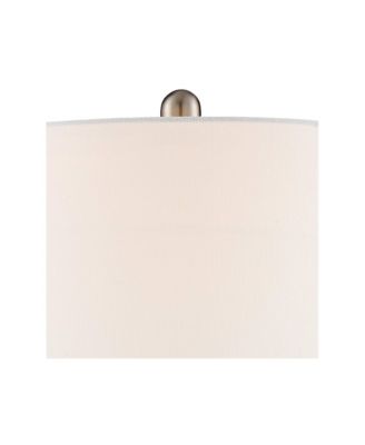 Alana 22 3/4" High Small Modern Coastal Accent Table Lamps Set of 2 LED Night Light Glass Living Room Bedroom