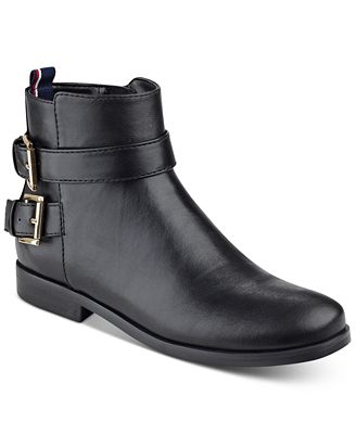 Tommy Hilfiger Julie Ankle Booties - Boots - Shoes - Macy's