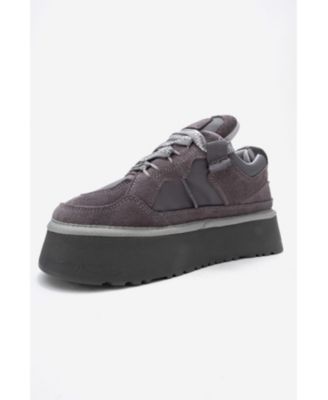 Women's Riven Leather Platform Sneaker