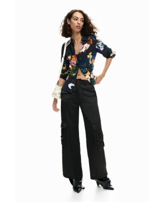 Women's Shirt Collage Tie