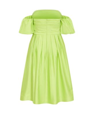 Women's Rosalee Puff Sleeve Midi Dress