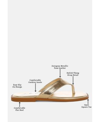 Women's Nitty Square Toe Flats