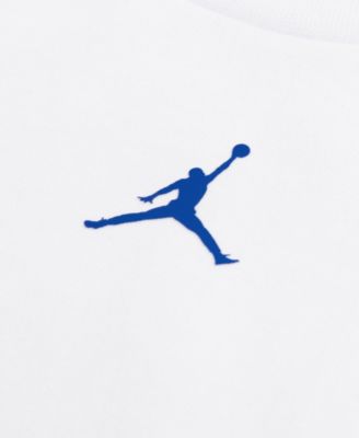 Jordan Boys' Toddler 2T-4T Dri-FIT Crewneck T-Shirt and Mesh Shorts, 2-Piece Set	