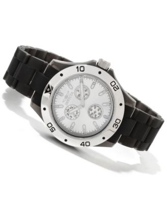 Men's 1668 Anatomic Quartz Chronograph Dial Watch