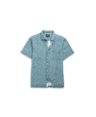 Men's Relax Fit Short Sleeve Linen Shirt