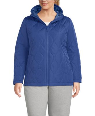 Plus Size FeatherFree Quilted Insulated Jacket