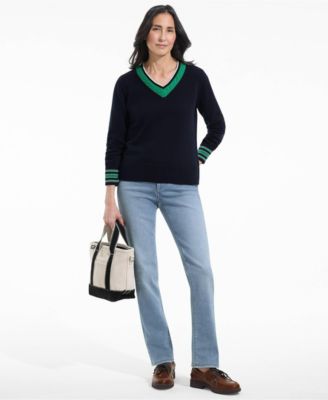 Women's Recover Mid Rise Straight Leg Blue Jeans