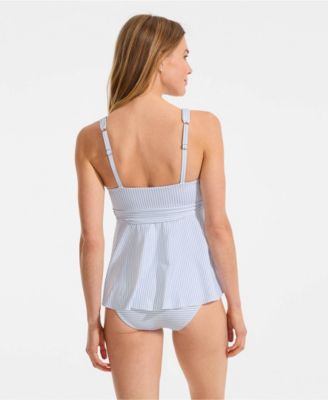 Women's Sweetheart Belted Flutter Tankini