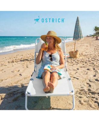 Chaise Lounge Versatile Facedown Beach Camping Pool Tanning Chair