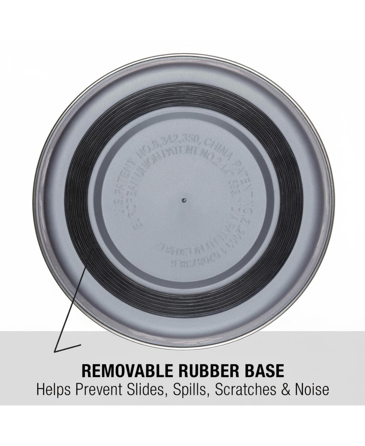 Aronkl Stainless Steel Dog Cat Bowl Spill Proof Durable Dishwasher Safe Travel Feeder