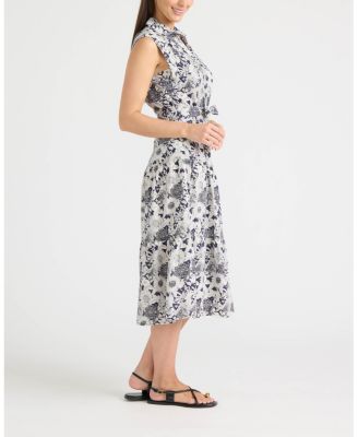 Women's Cap Sleeve Tiered Dress