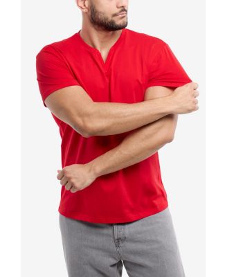 XRAY Men's Basic V-Notch Neck Short Sleeve T-Shirt