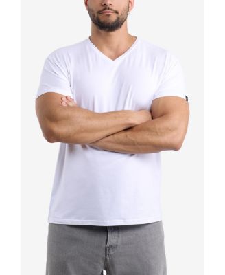 X RAY Men's Basic V-Neck Short Sleeve T-Shirt