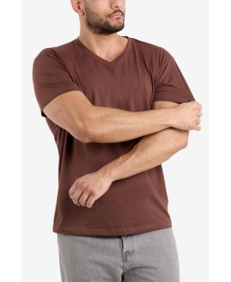 X RAY Big & Tall Basic V-Neck Short Sleeve T-Shirt