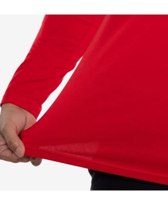 X RAY Men's Long Sleeve Henley T-Shirt