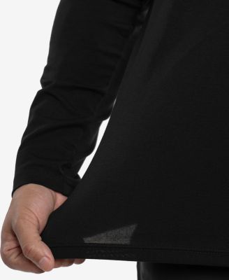 Big and Tall Men's Long Sleeve Crewneck T-Shirt