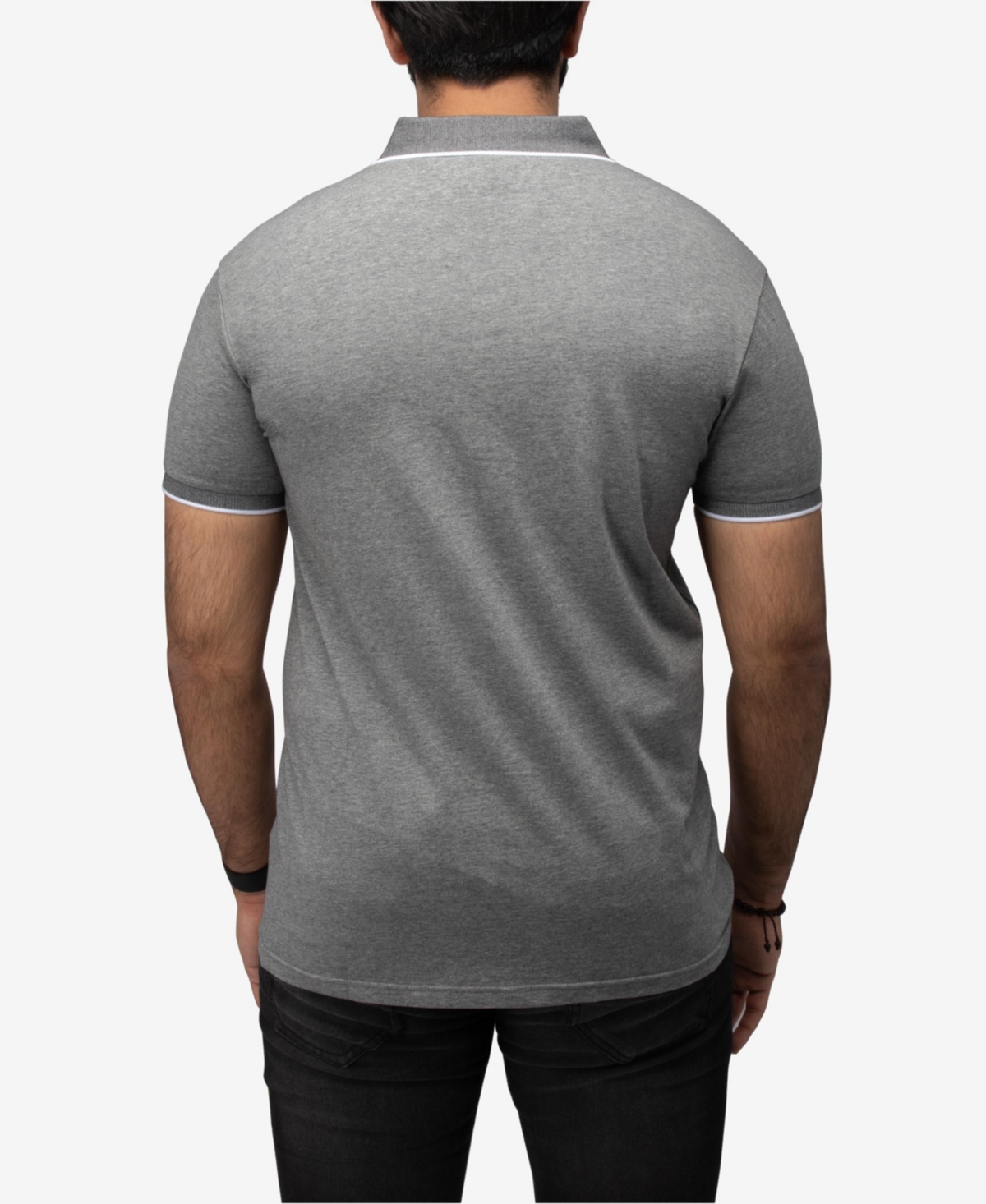 X-Ray Men's Basic Comfort Tipped Polo Shirt