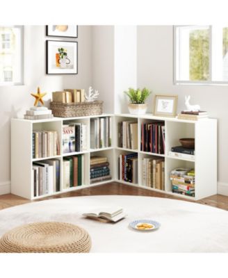 6-Cube Freestanding Bookcase with Anti-Tipping Kits