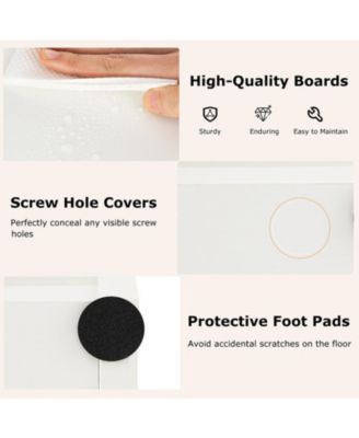 11-Tier Modern Book Organizer Bookcase with Safety Kits