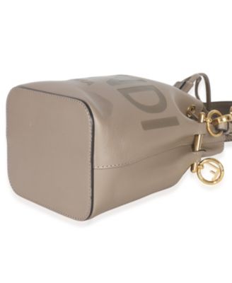 Tortora Vitello Cruise F is Fendi Mini Mon Tresor Bucket Bag