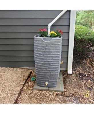 Impressions Riverwalk 50 Gal Rain Saver with Spigots