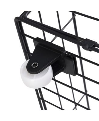 Full Size Bed Frame with Storage Headboard, LED Lights and Charging Station, Platform Bed with 2 Drawers