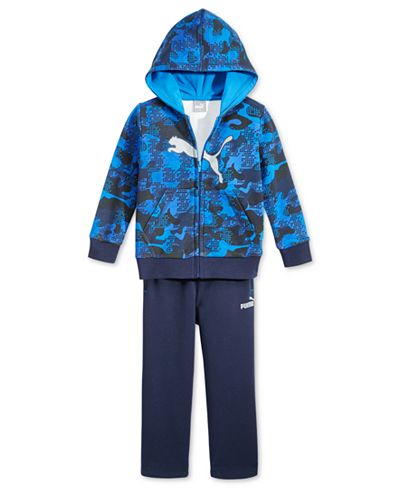 Puma Little Boys' 2-Pc. Hoodie & Pants Set