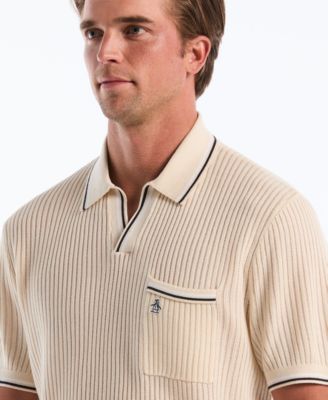Men's Johnny Collar Polo Sweater